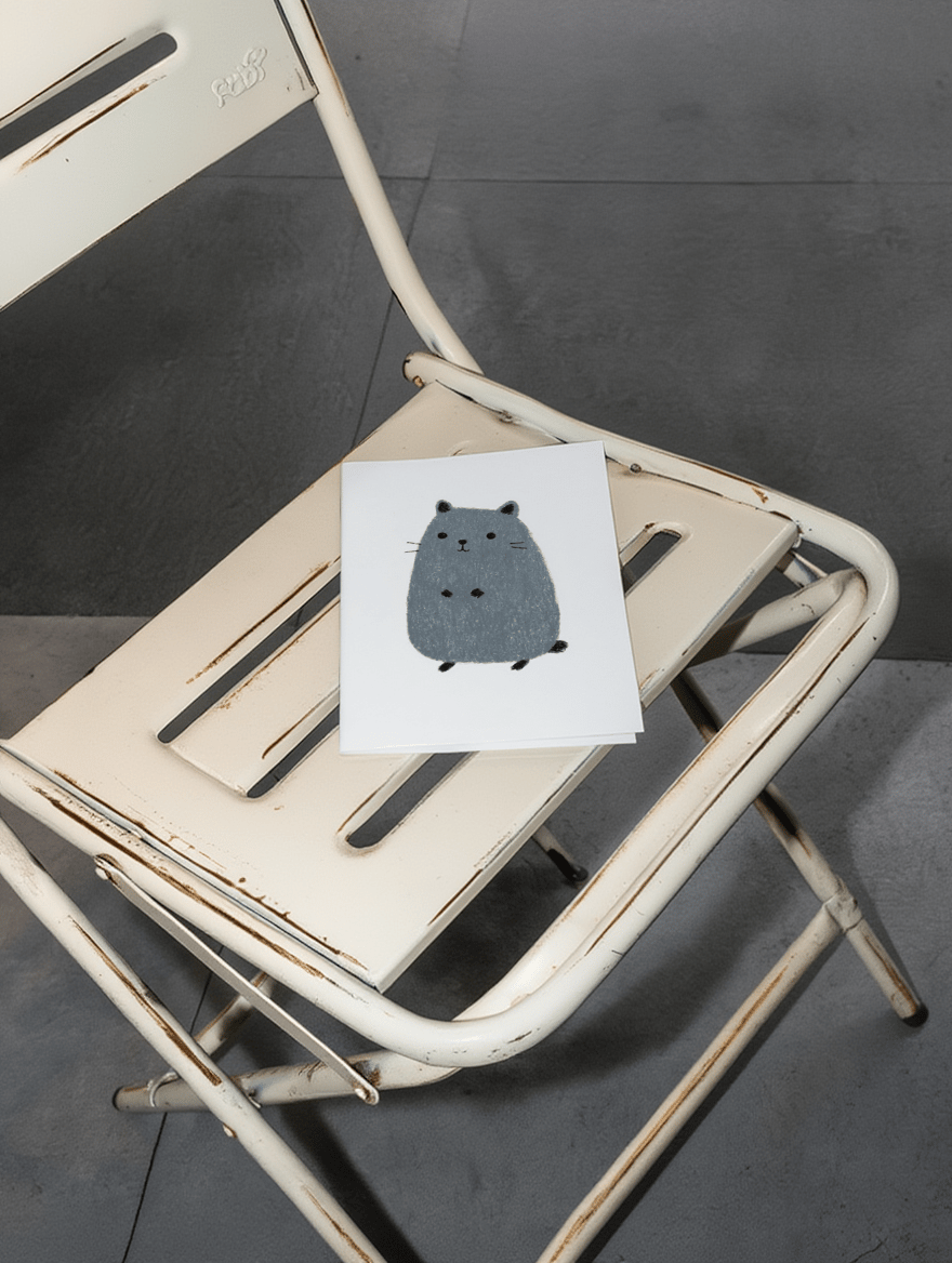 hamster standing mockup 2