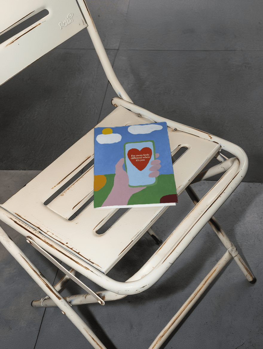 far away feels different when it's you mockup 2