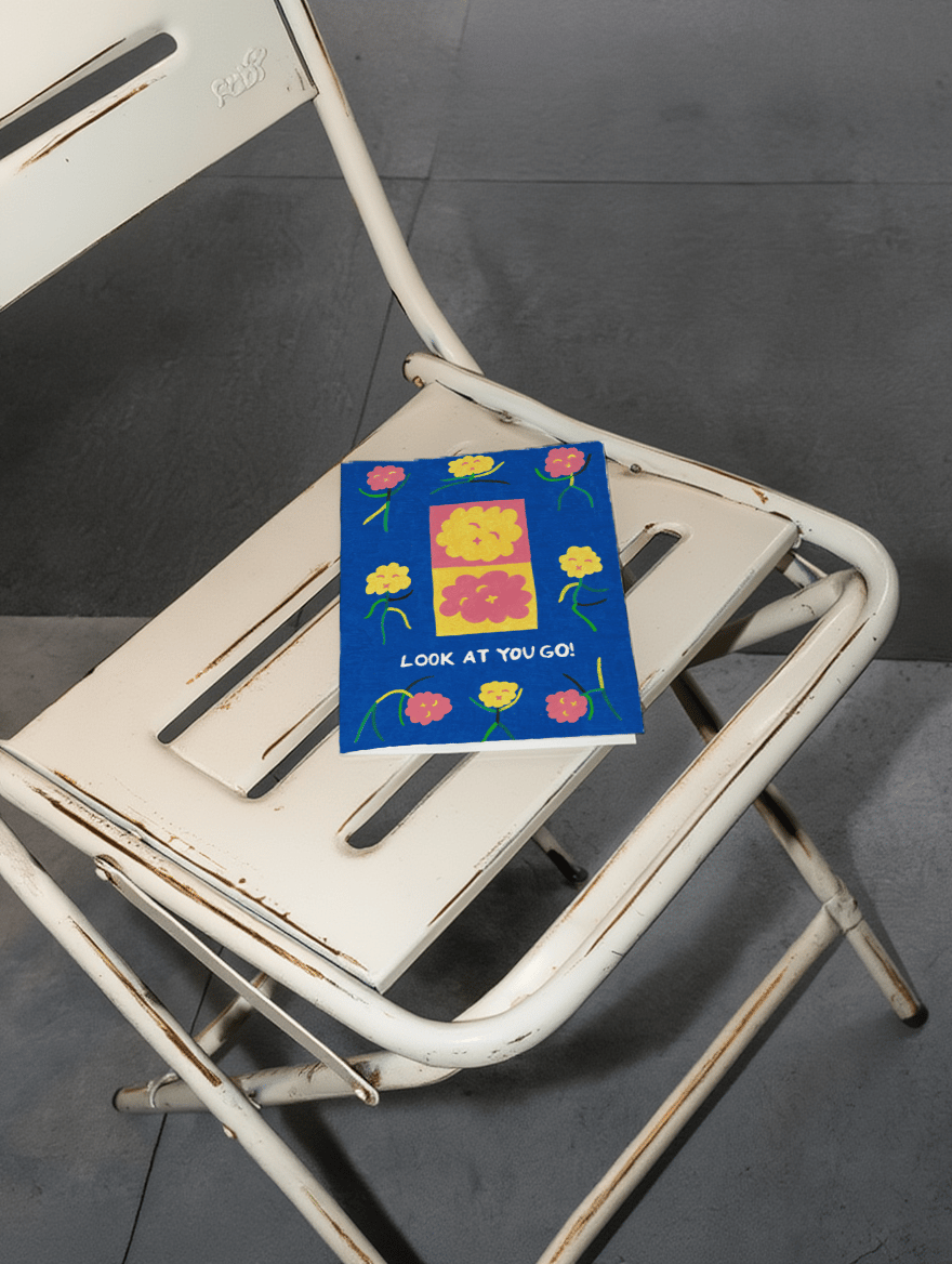 Look at you go! mockup 2