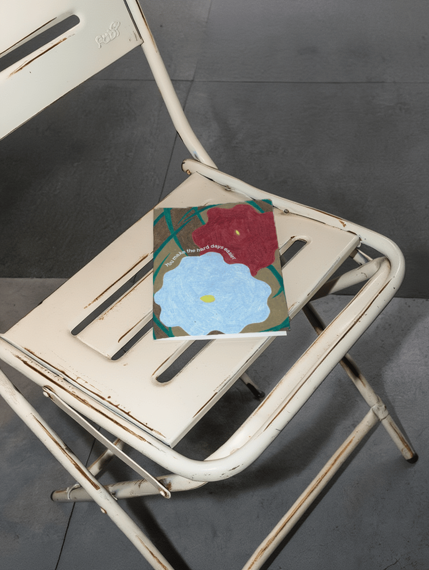 You make the hard days easier mockup 2