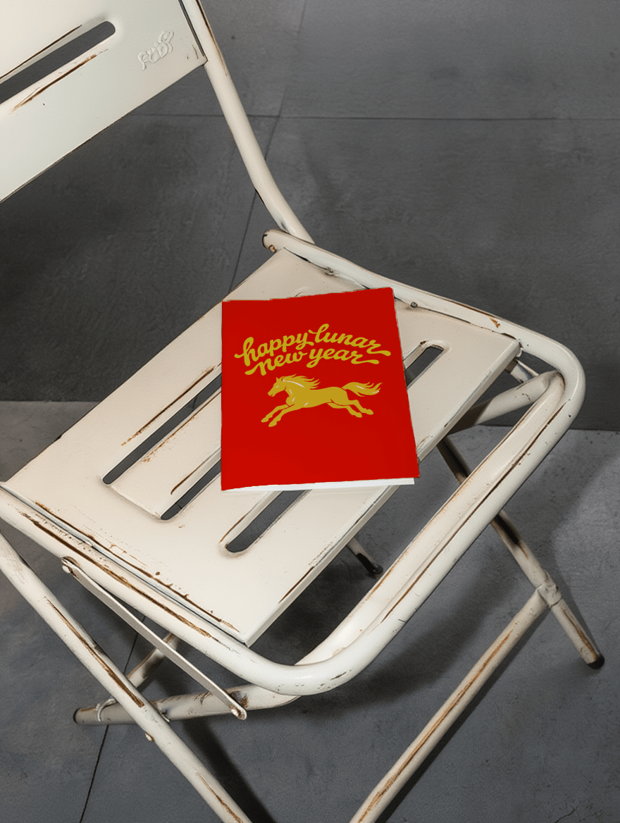Festive Lunar New Year Card mockup 2