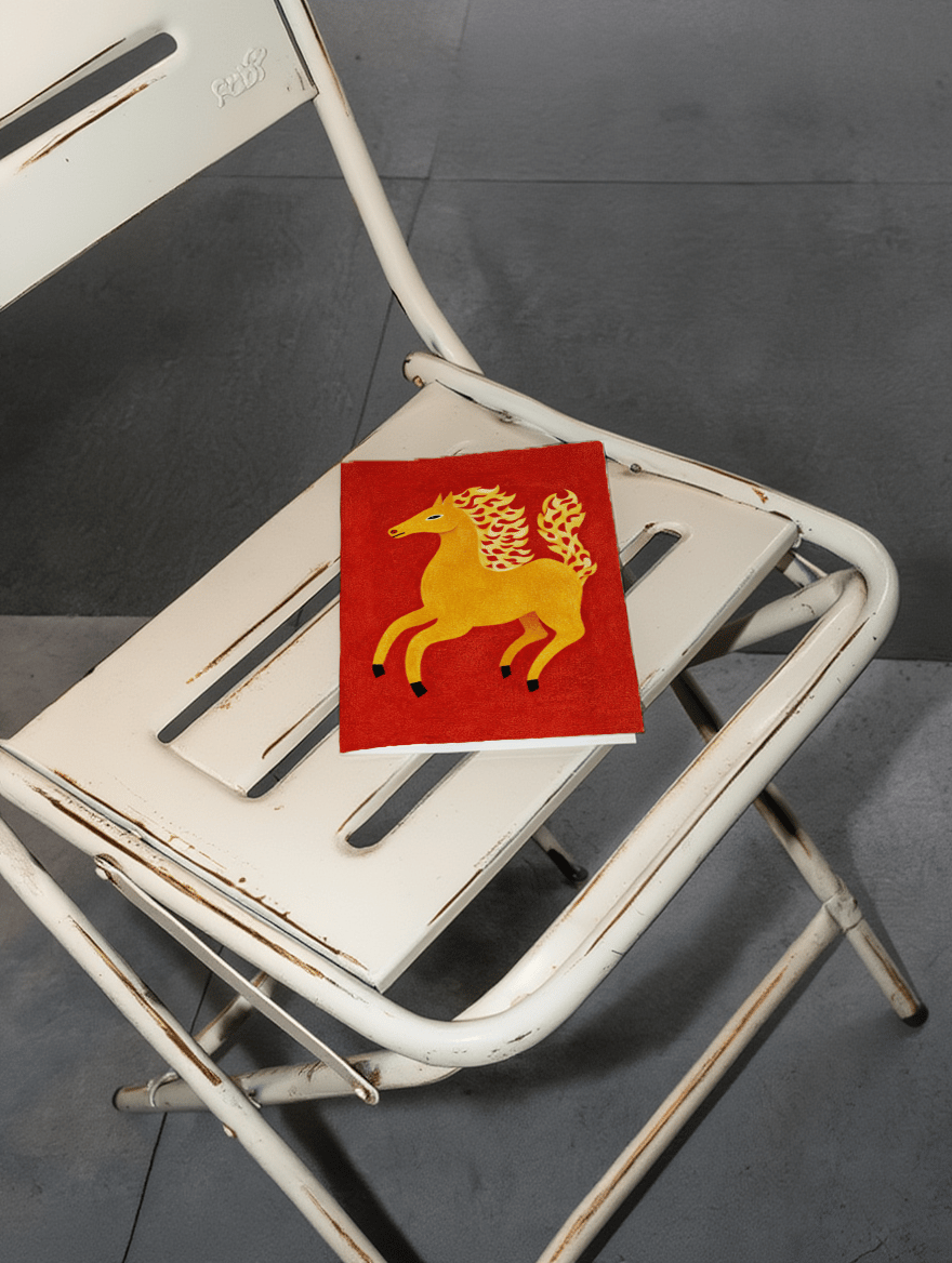 Fiery Horse of Good Fortune mockup 2