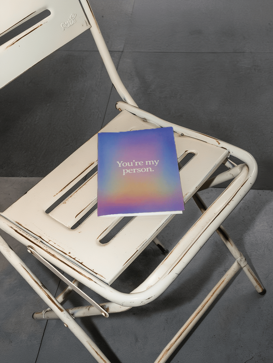 You're My Person Card mockup 2