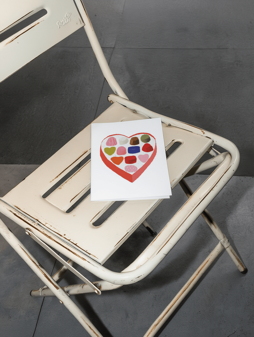 Heartfelt Candy Surprise Card mockup 2