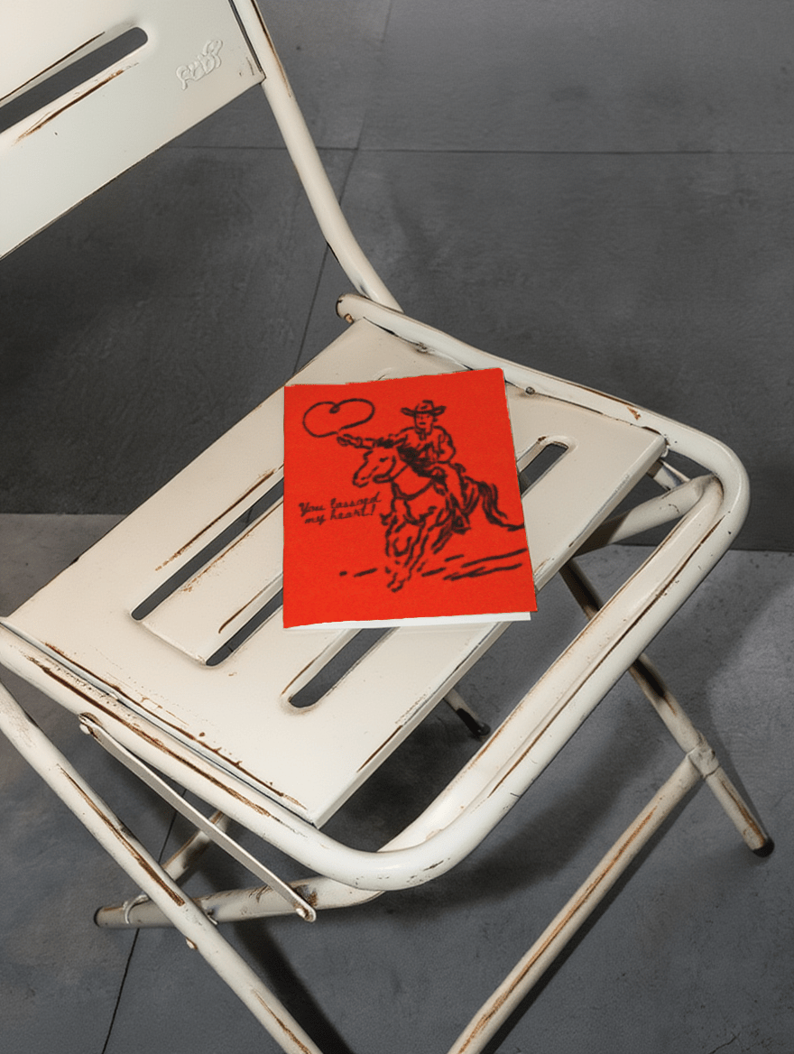 Lassoed Heart Cowboy Card mockup 2