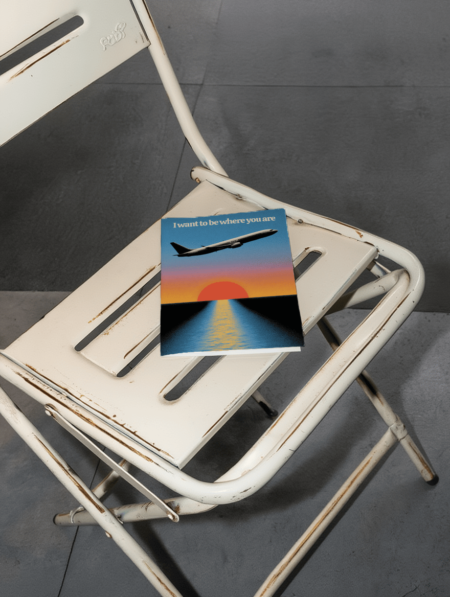 Where You Are - Wanderlust Card mockup 2