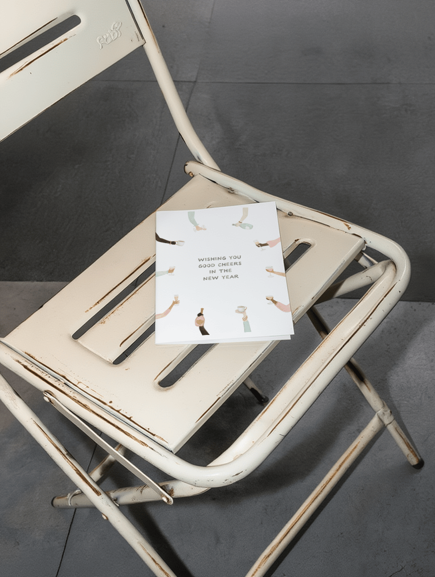 Cheers to a Bright New Year mockup 2