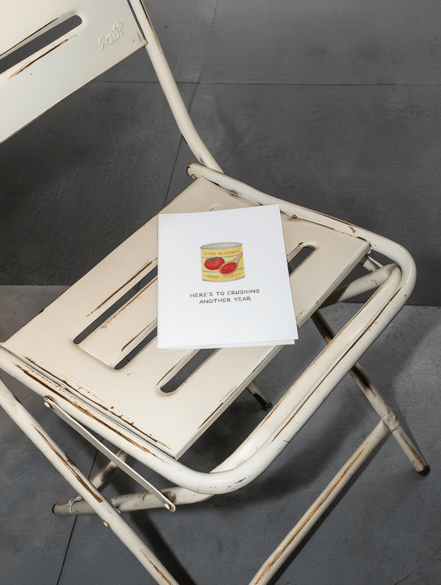 Crushing Another Year Card mockup 2
