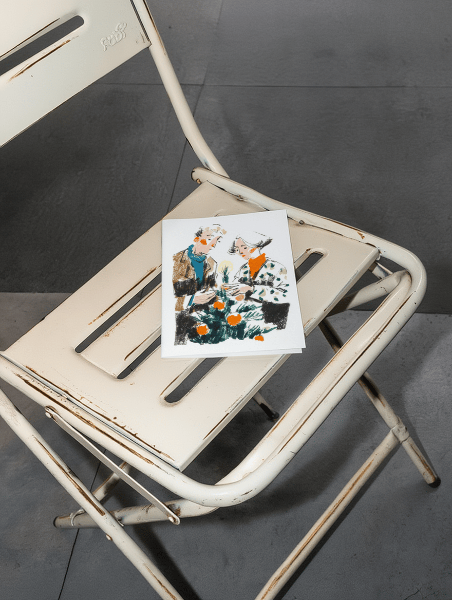 Cozy Holiday Moments Card mockup 2