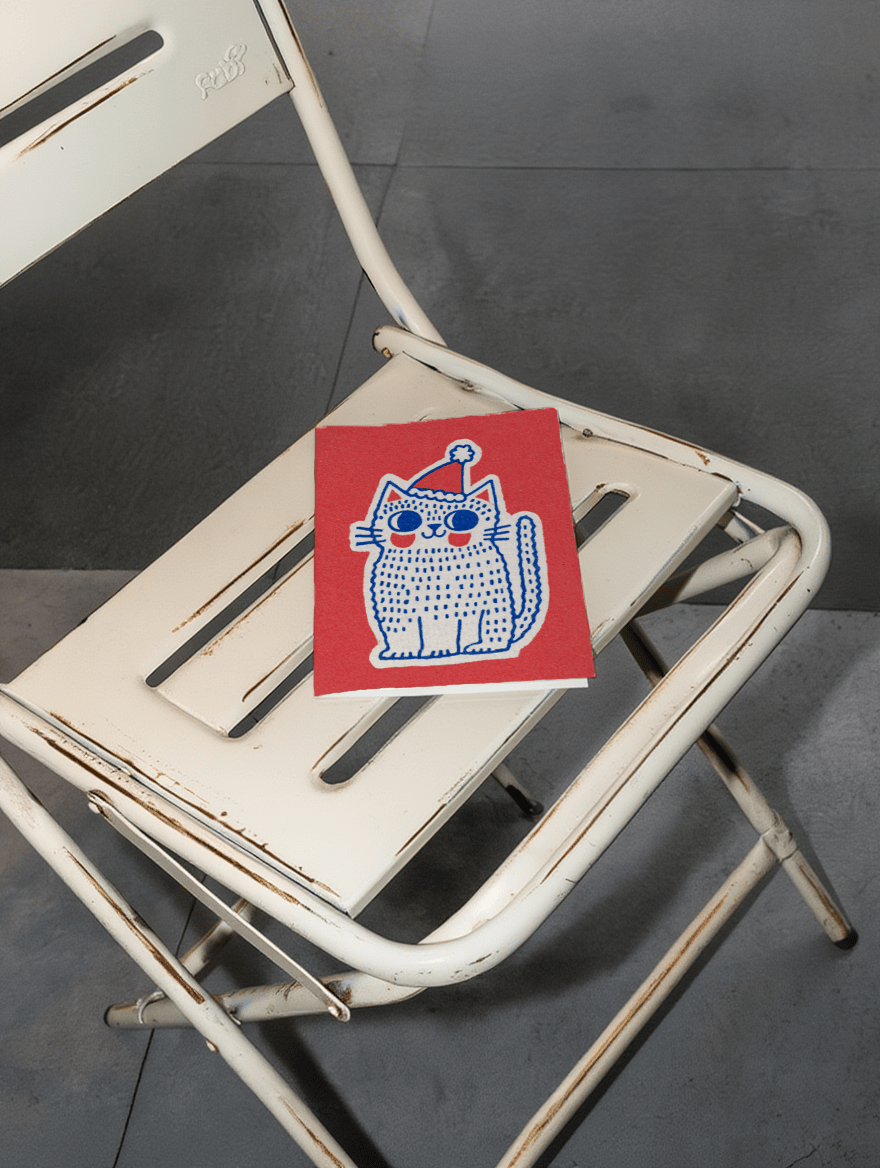 Festive Feline Cheer mockup 2