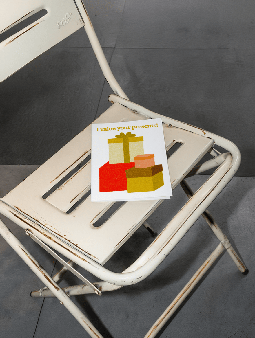 Grateful for Your Gifts Card mockup 2