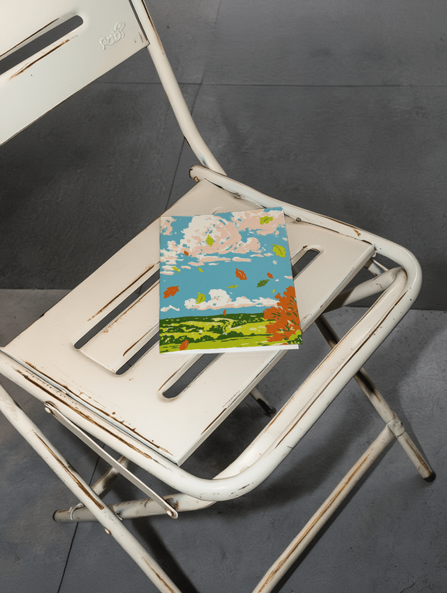 Autumn Breeze Bliss Card mockup 2
