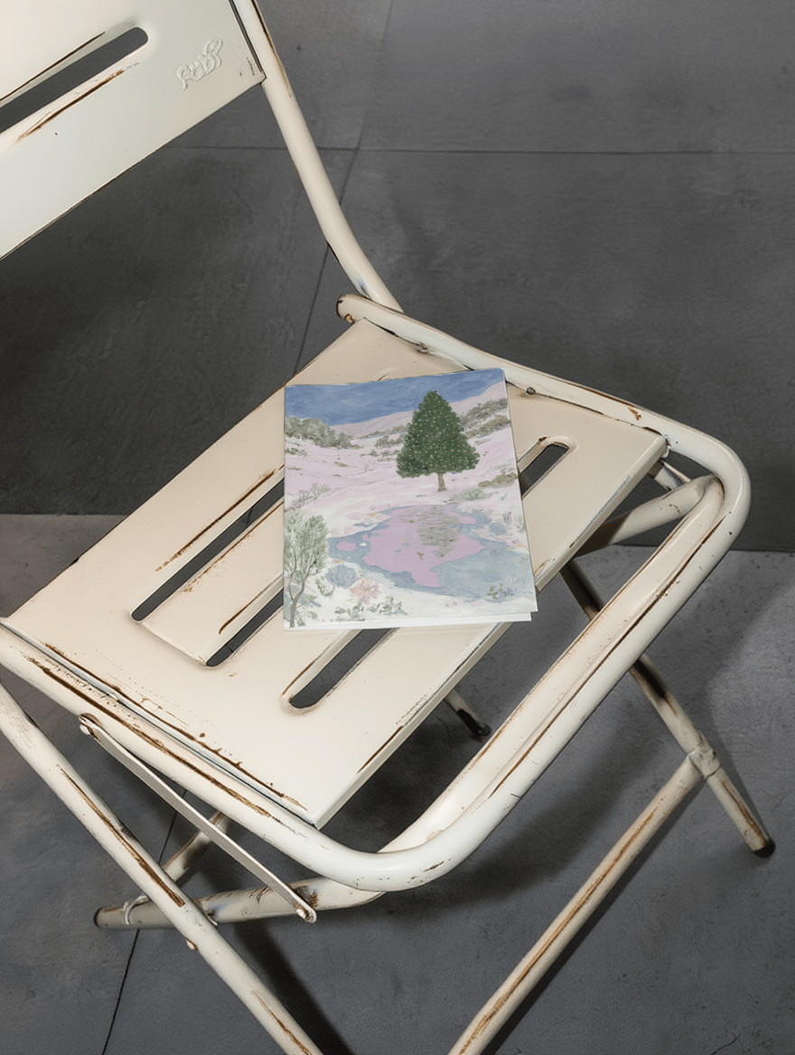 Peaceful Winter Wonderland mockup 2