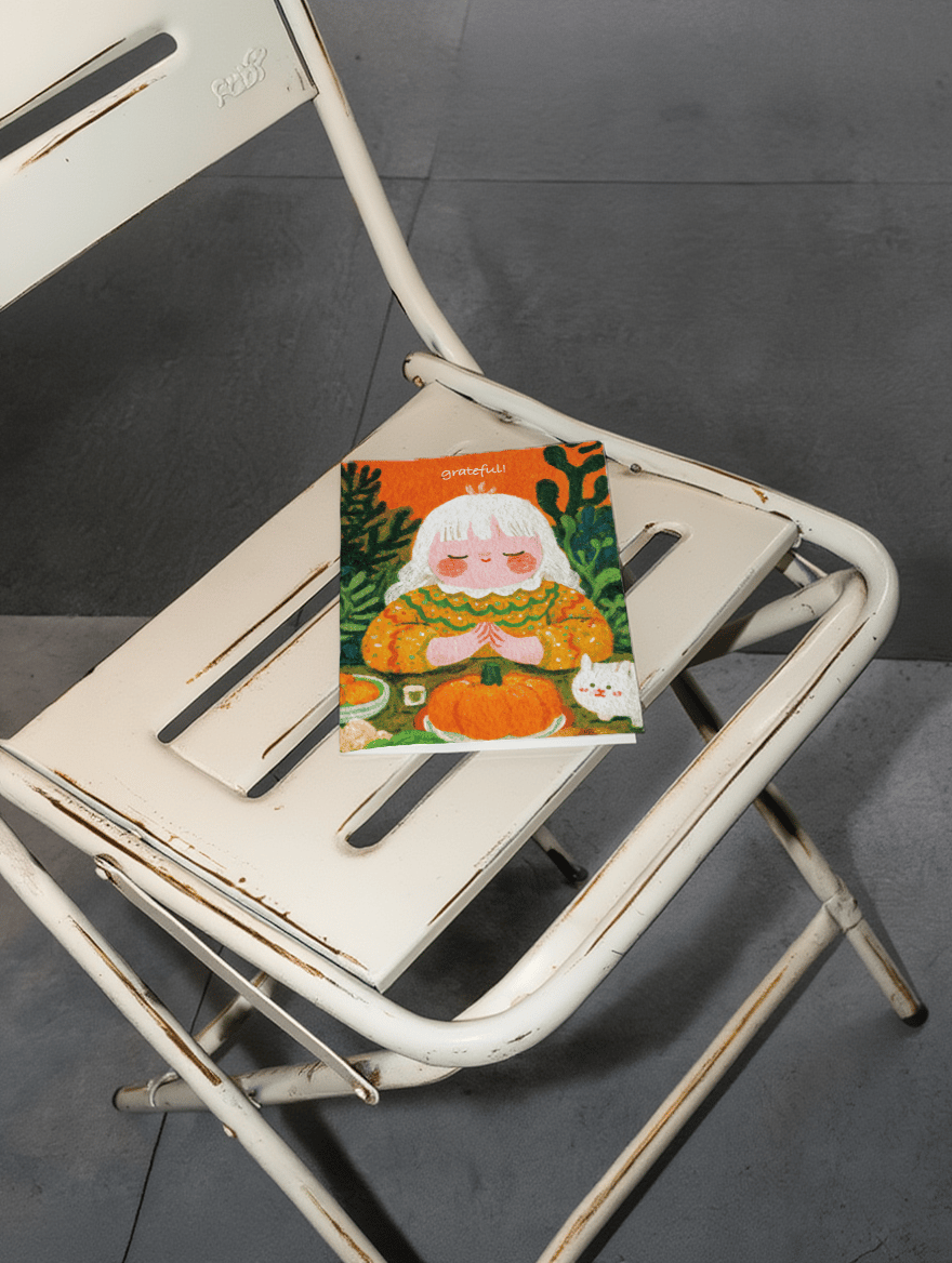 Grateful Harvest Greetings mockup 2