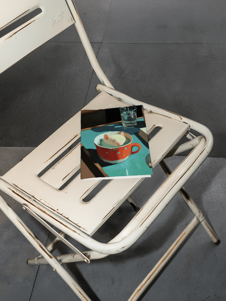 Cozy mouse in a Cup mockup 2