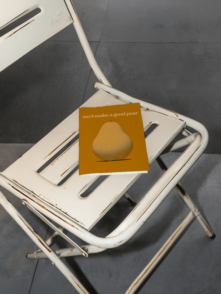Perfect Pairing Pun Card mockup 2