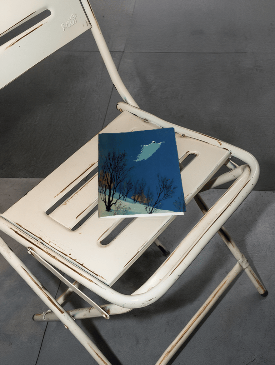 Ethereal Ghostly Night Card mockup 2