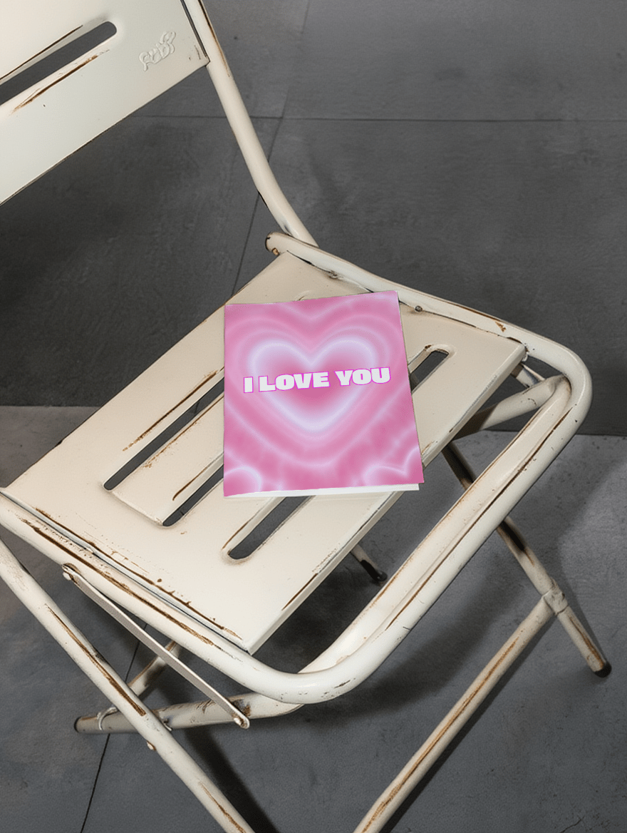 Heartfelt Love Card mockup 2