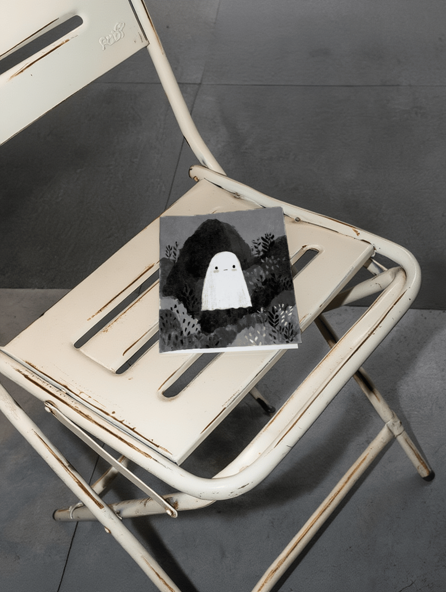 Cute Ghostly Greetings mockup 2