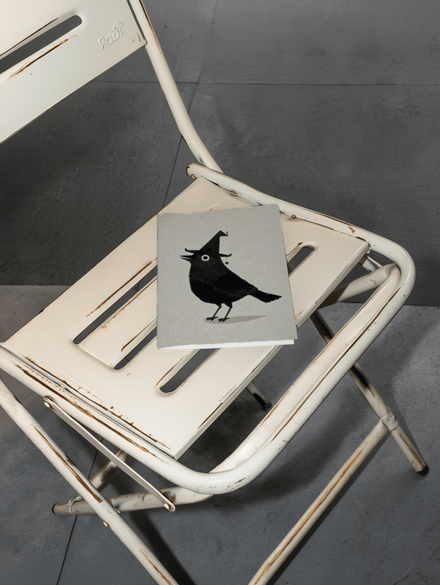 Spooky Crow Halloween Cheer mockup 2