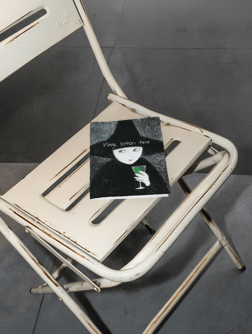 Witchy Potion Party Card mockup 2