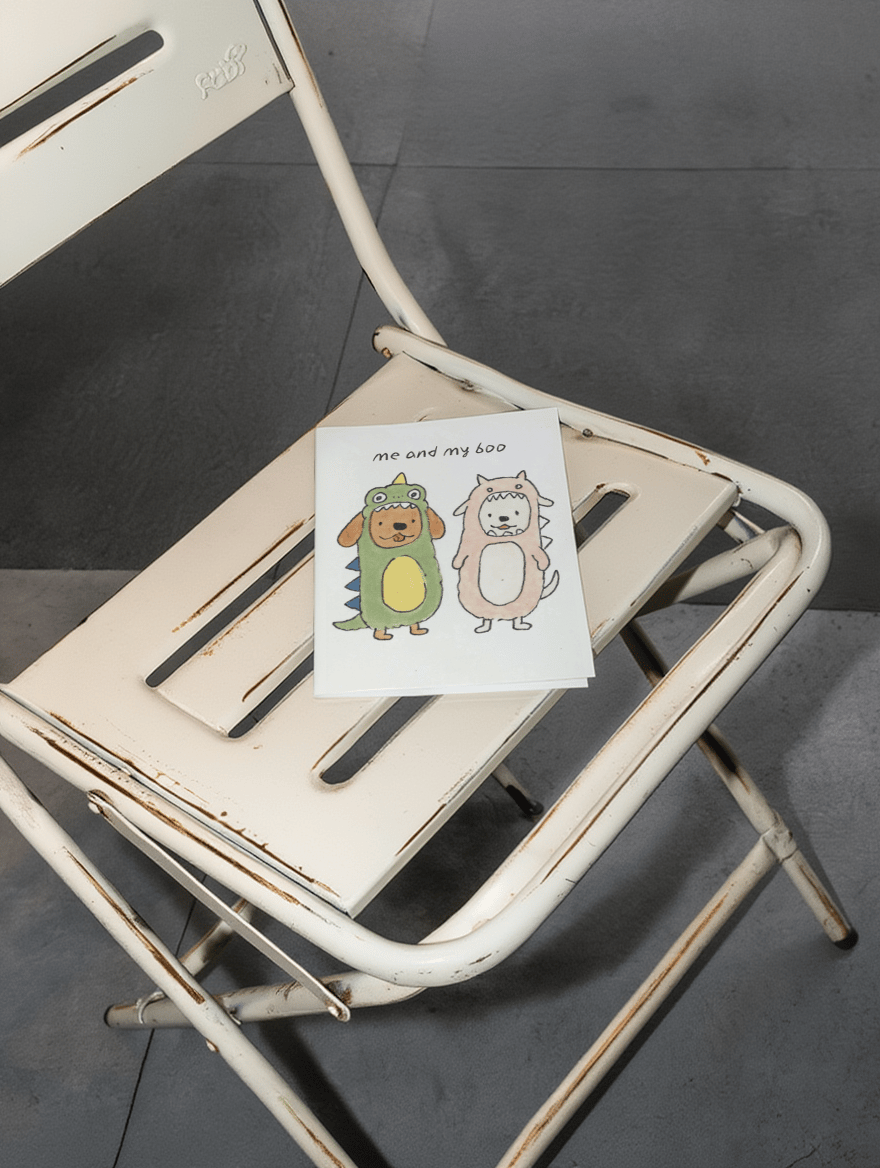 me and my Pals Card mockup 2