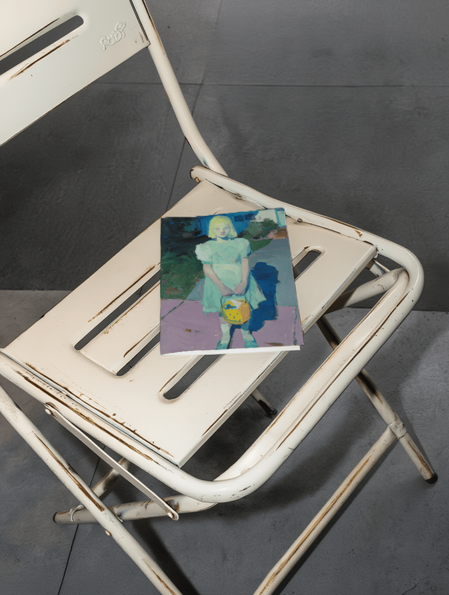 halloween oil painting mockup 2