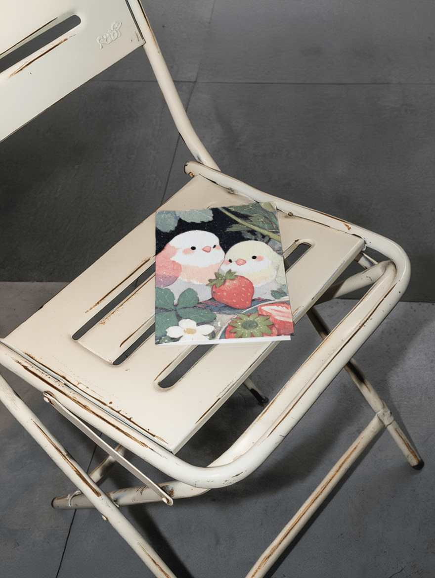 Sweet Pair of Lovebirds mockup 2
