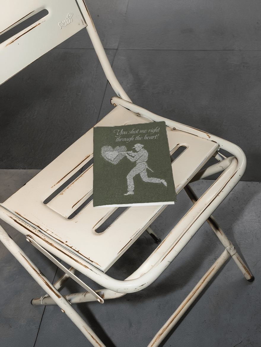 you shot me right through the heart! mockup 2