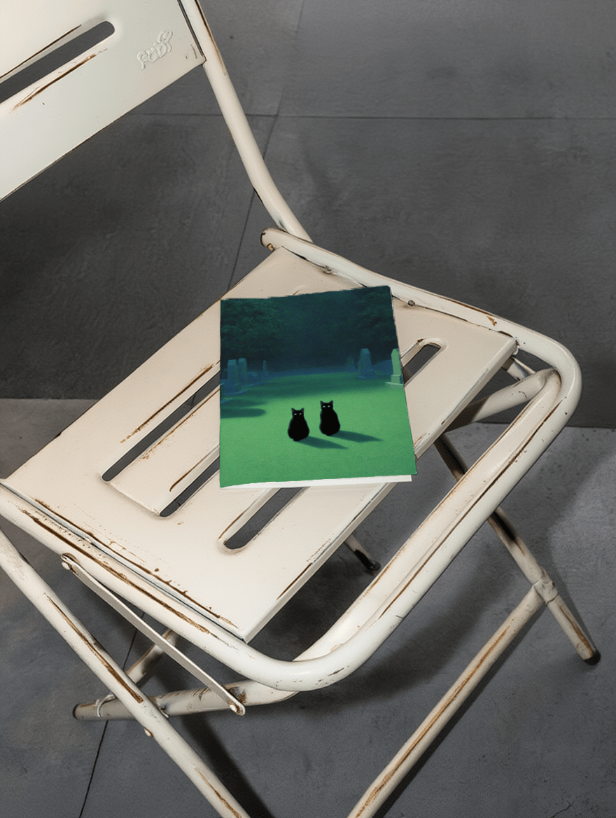 Mystical Black Cats mockup 2