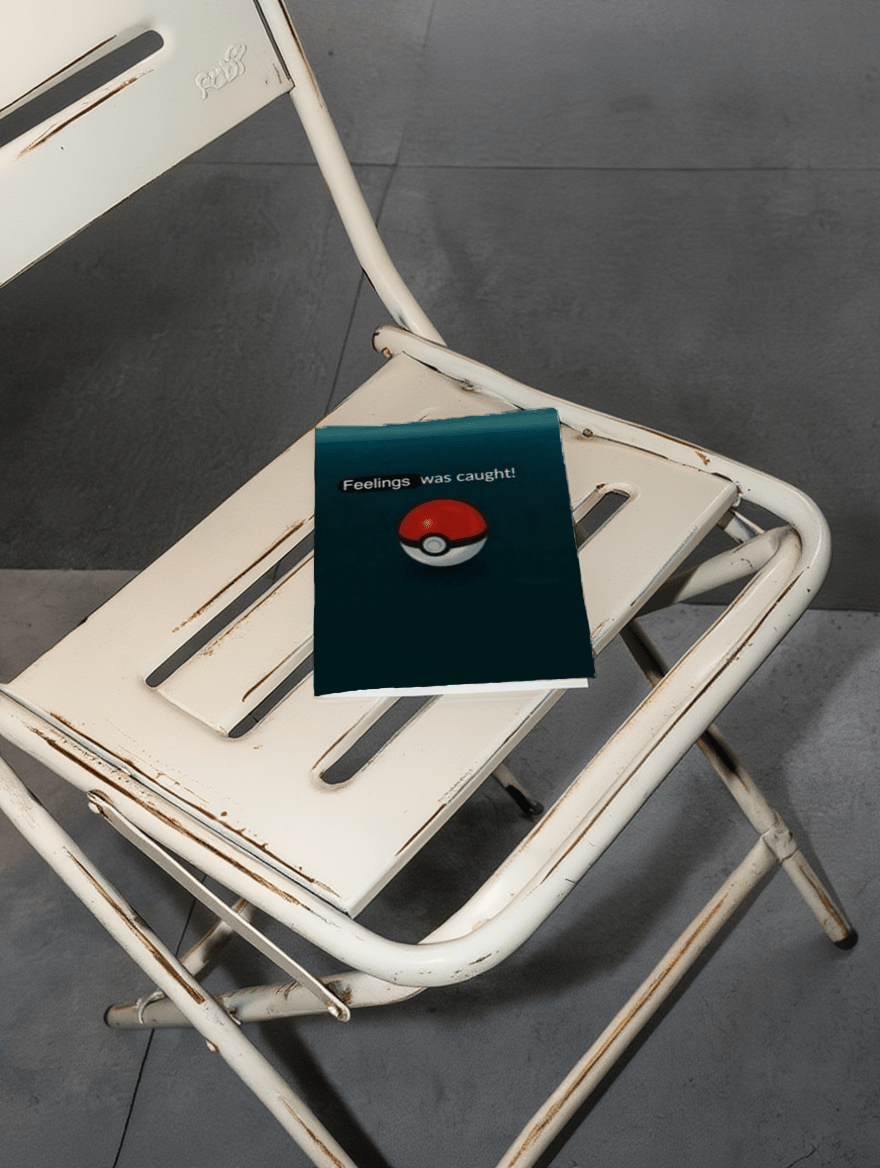 Caught Feelings Card mockup 2