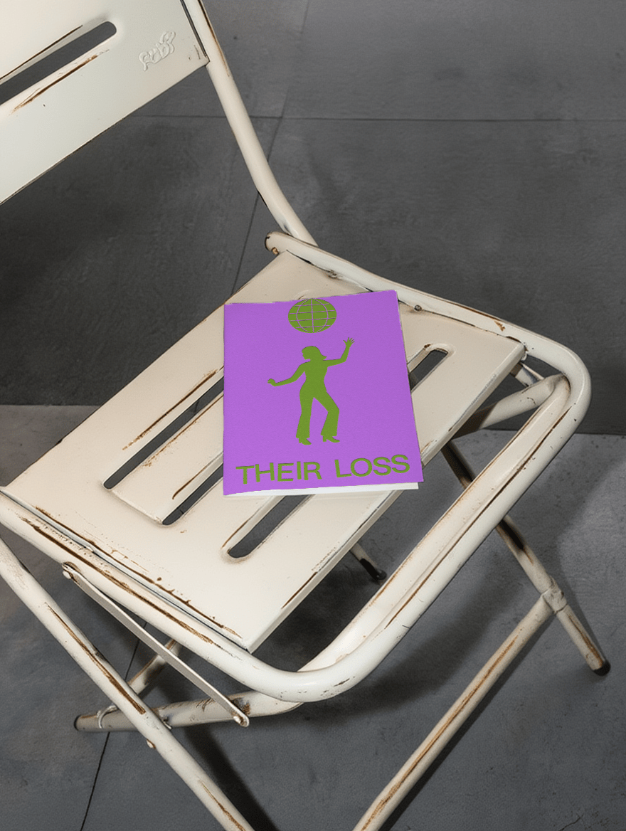 Their Loss Card mockup 2