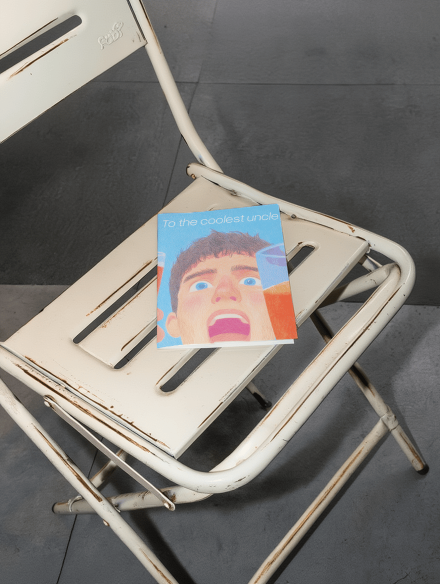 Coolest Uncle Cheers Card mockup 2