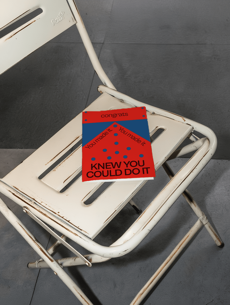 You Made It! Knew You Could mockup 2
