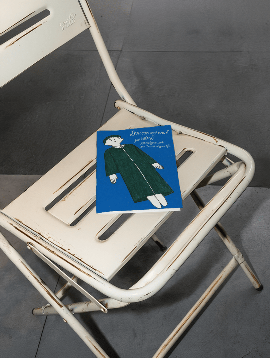 You Can Rest Now Just Kidding Card mockup 2