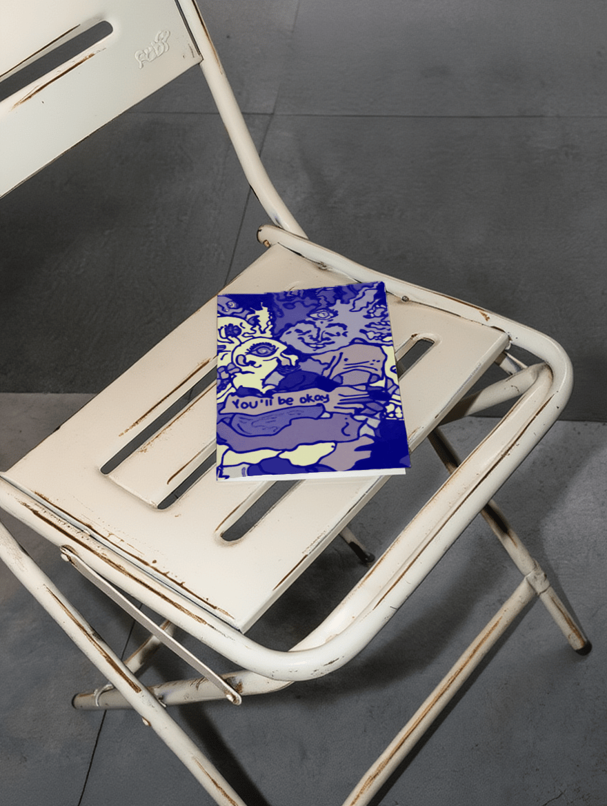 You'll Be Okay Chaos Card mockup 2