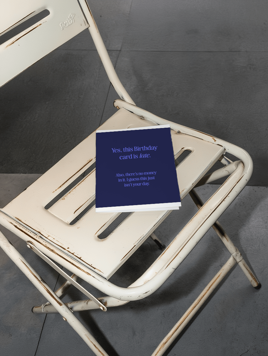 Late, Broke, and Barely Trying mockup 2