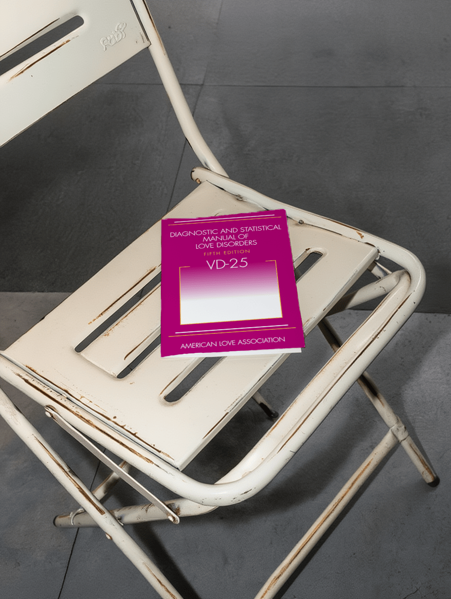 Diagnostic Manual of Love Disorders Card mockup 2