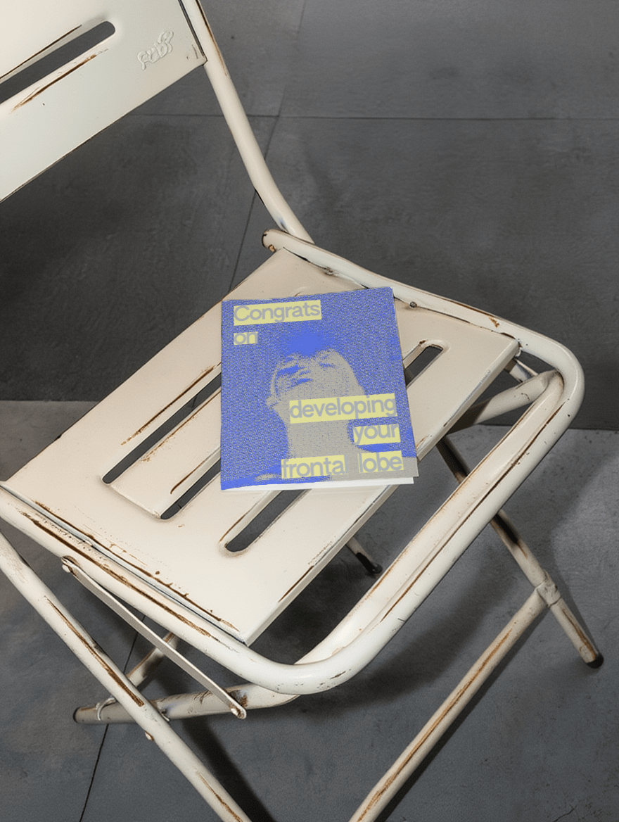 Congrats on Developing Your Frontal Lobe Card mockup 2