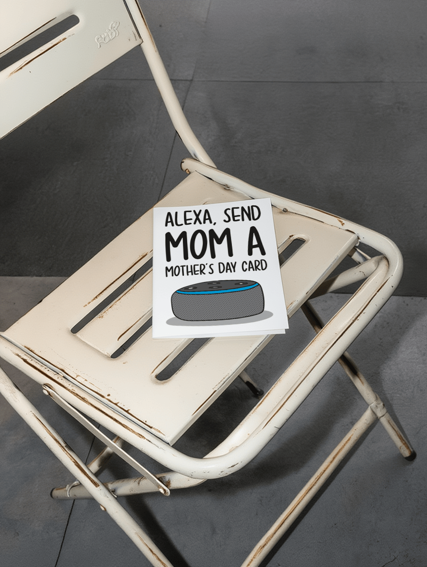 Alexa Send Mom a Mother’s Day Card mockup 2