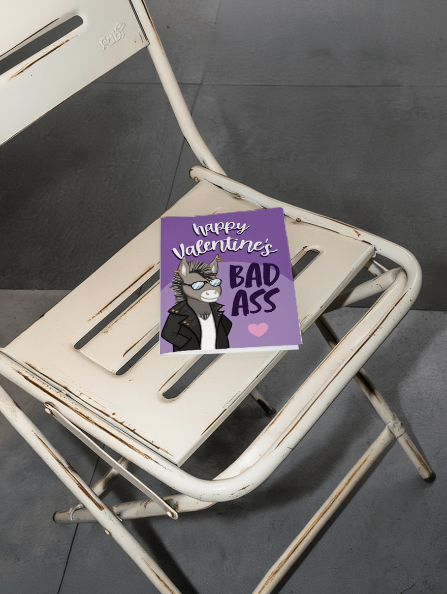 Bad Ass Valentine mockup 2