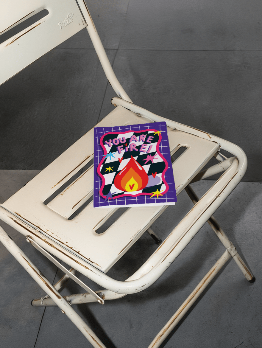 You Are Fire! mockup 1
