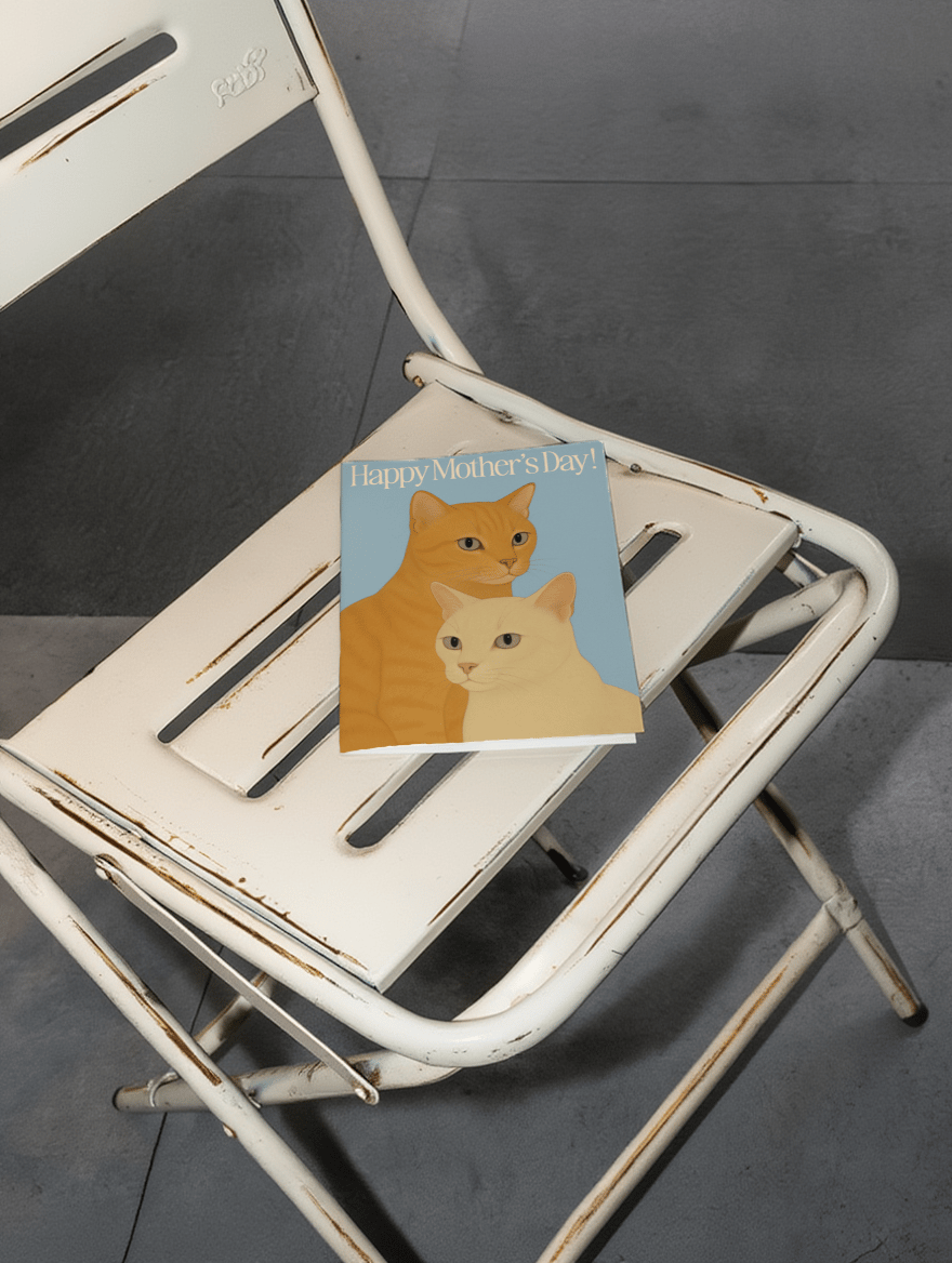 Happy Mother's Day, Cat Mom mockup 2