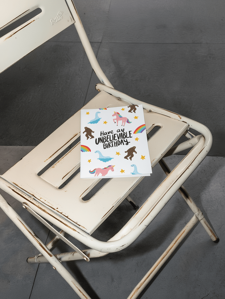Have An Unbelievable Birthday mockup 2