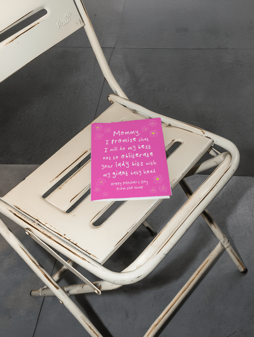 From the Bump Mother's Day Card mockup 2