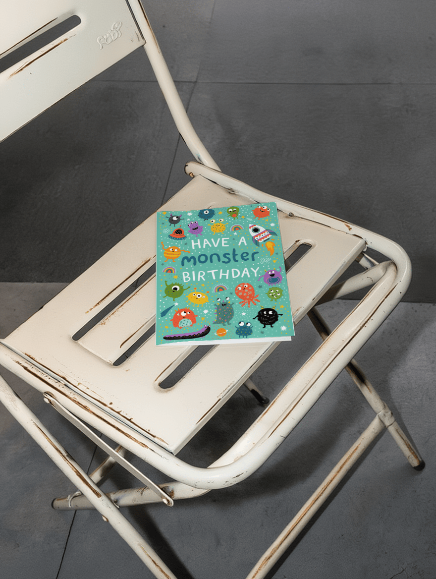Have a Monster Birthday mockup 2