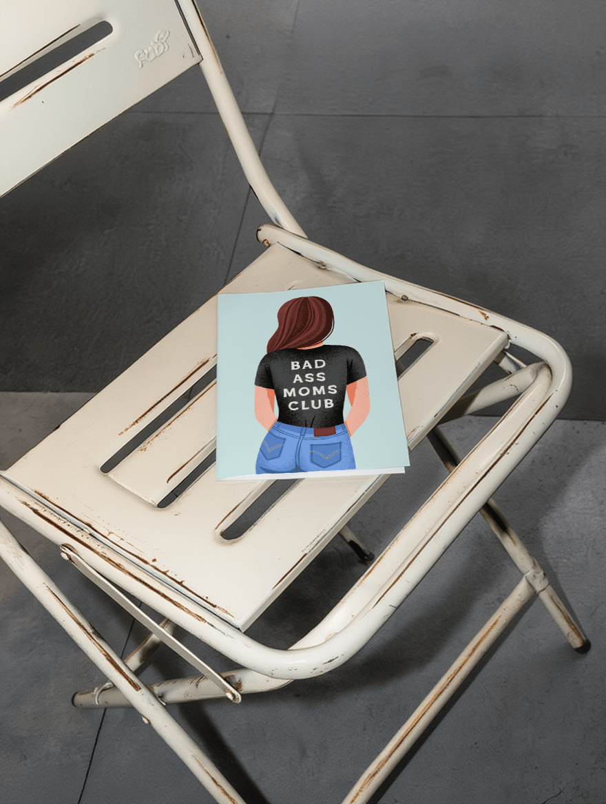 Bad Ass Moms Club Card mockup 2