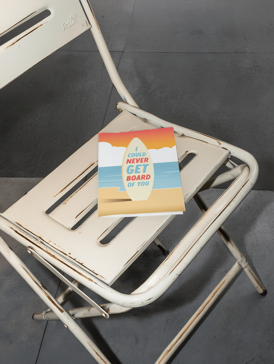 Never Get Board of You mockup 2