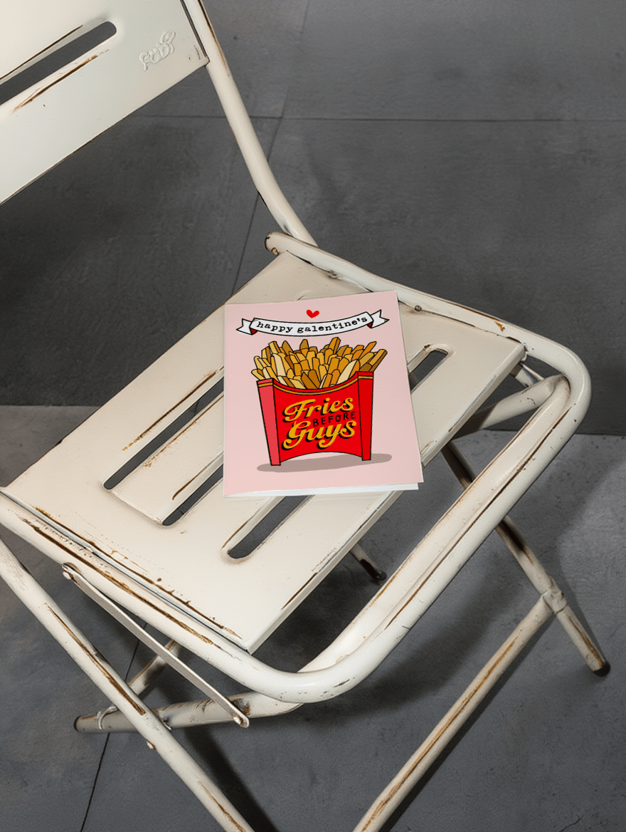 Happy Galentine's Fries Before Guys mockup 2