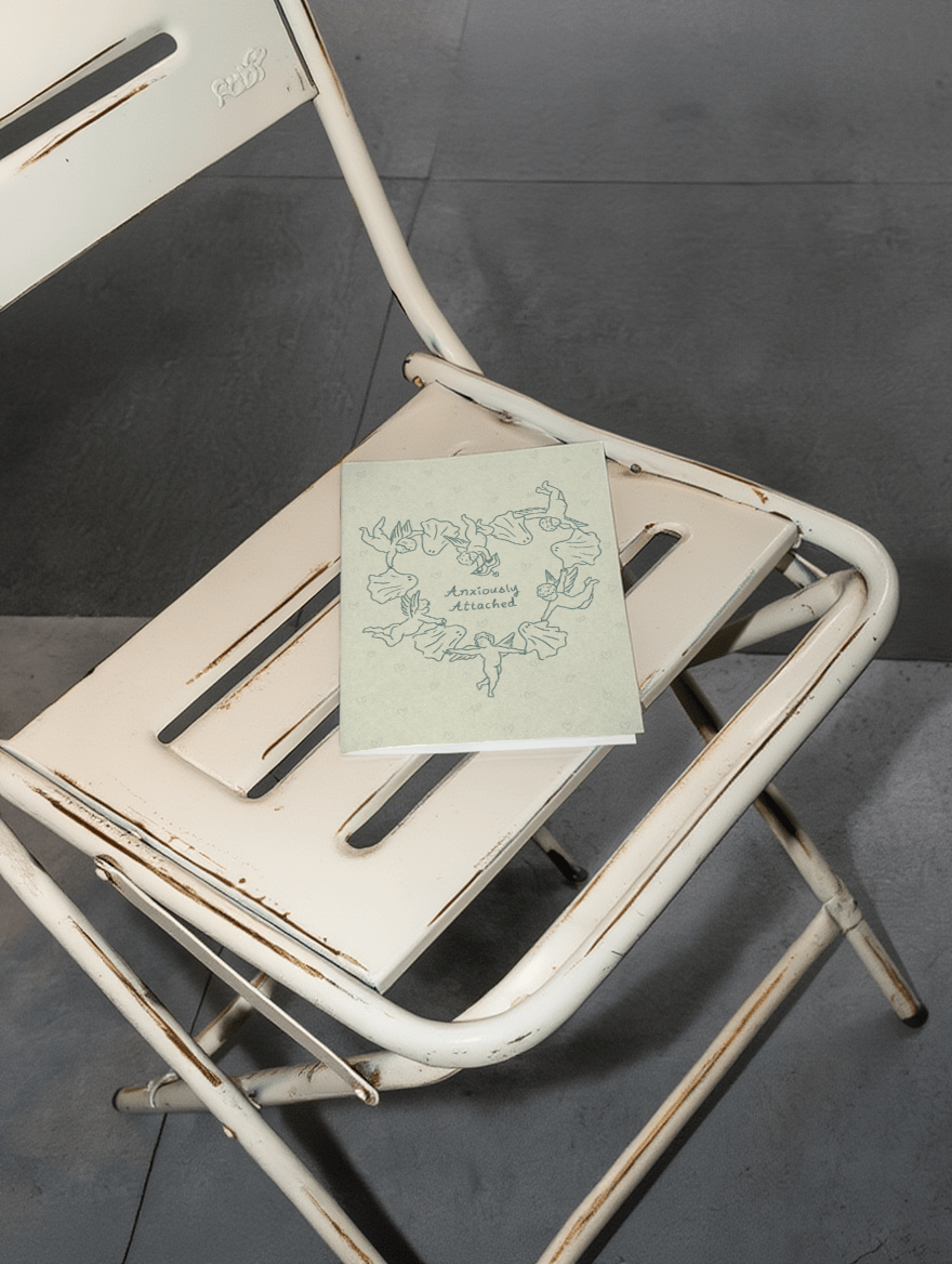 Anxiously Attached Angel Card mockup 2